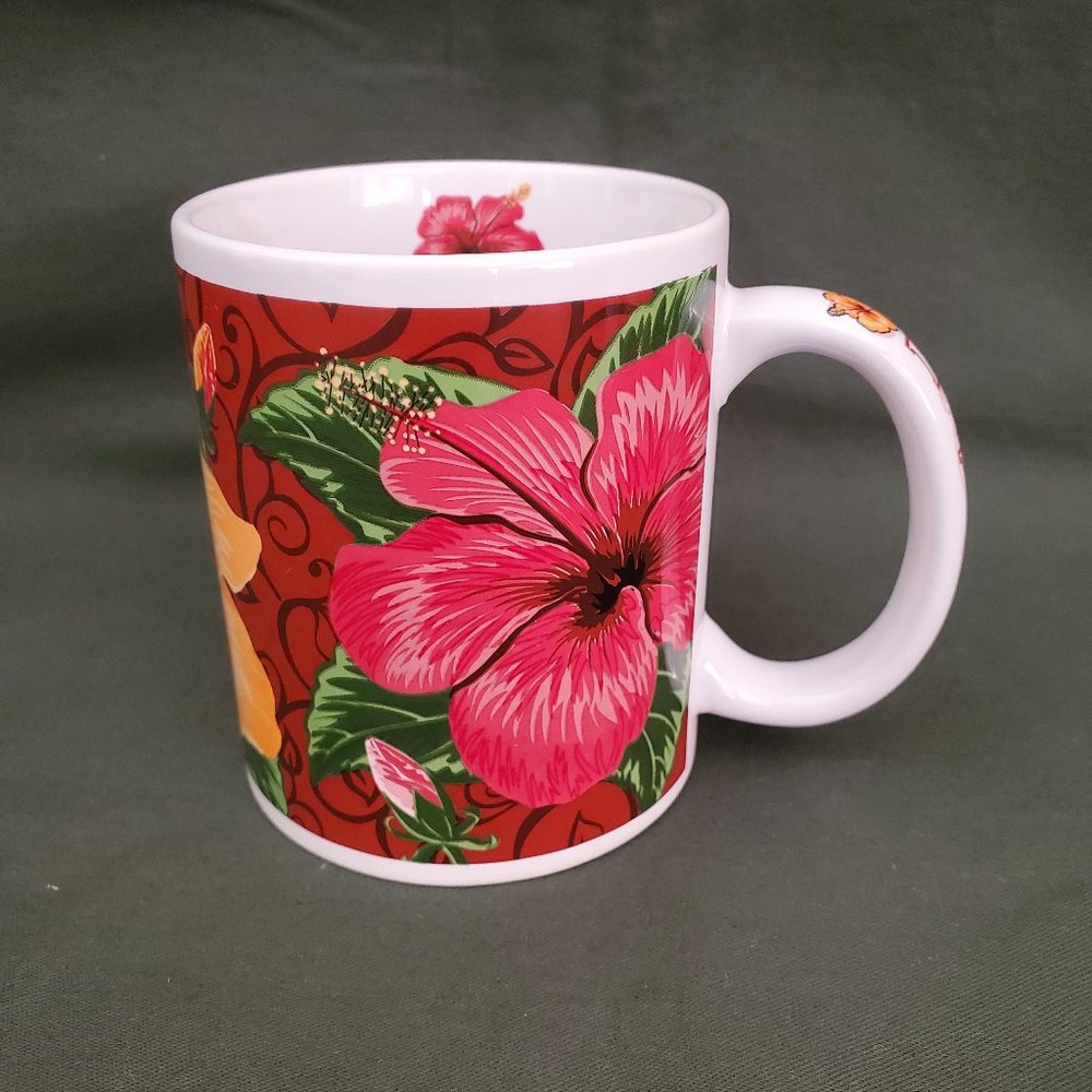 The Islander Group Hawaiian Islands Hibiscus Hawaii Destination Coffee Cup
